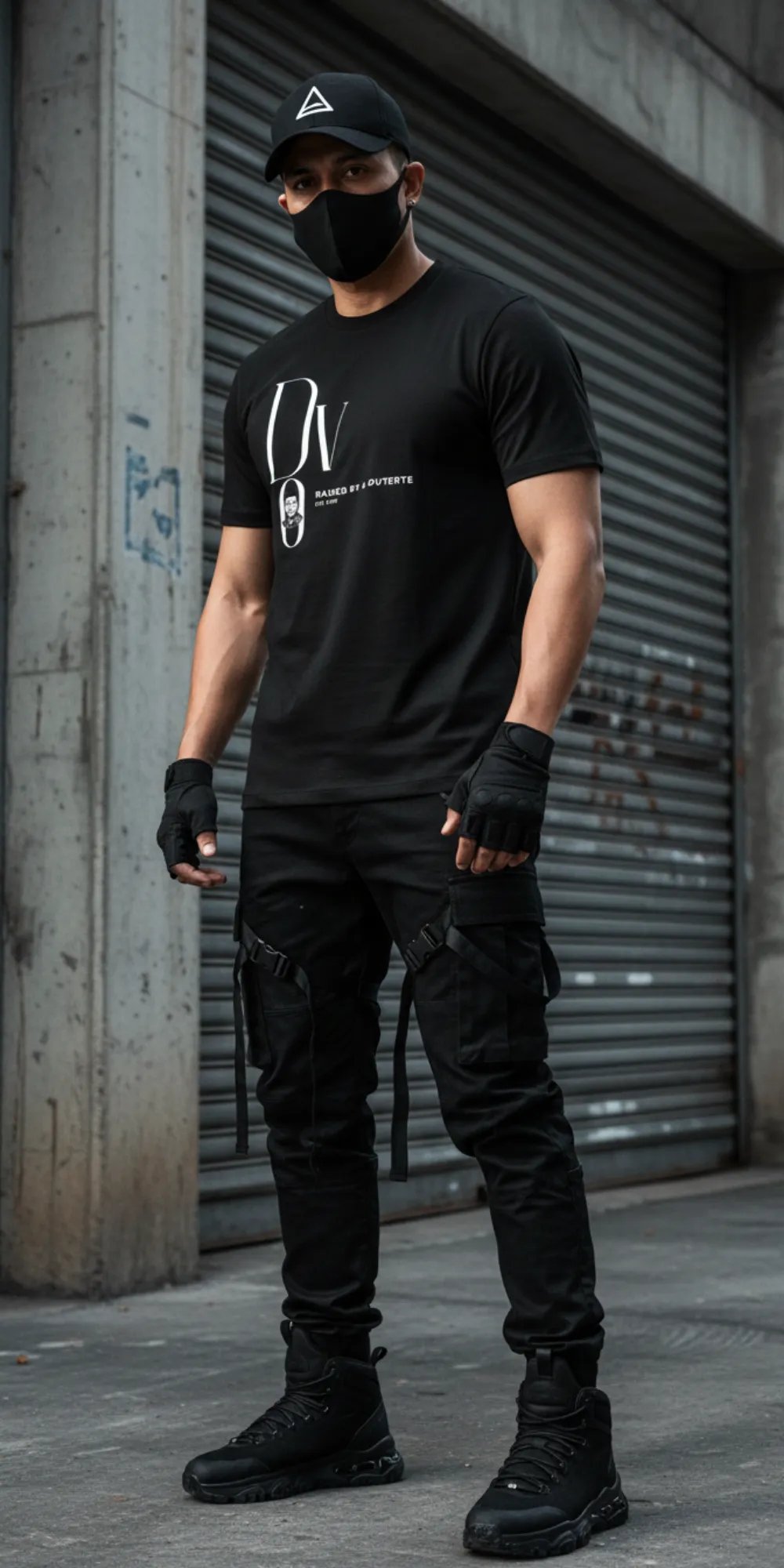 DVO Raised By A Duterte (White Ink) — DVO Raised By A Duterte (White Ink) — black premium guy model