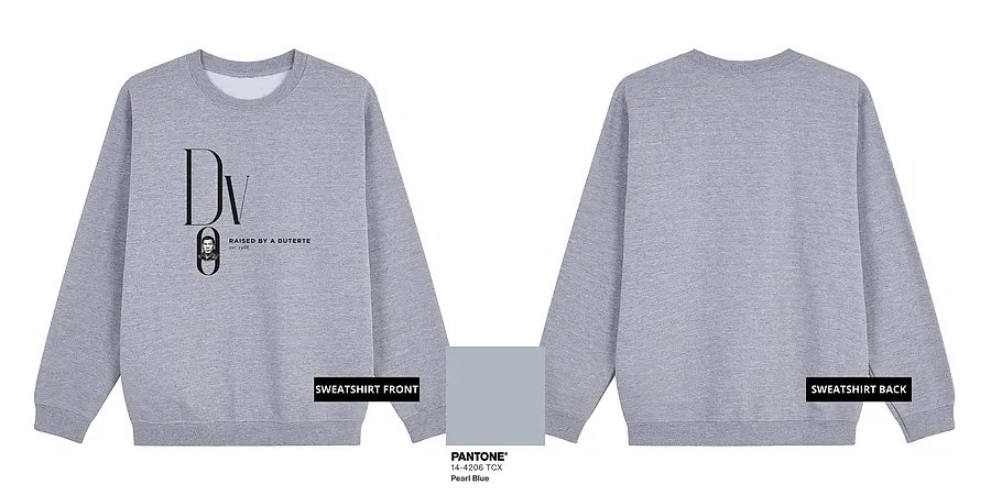 DVO Raised By A Duterte (Black Ink) — GT07-05B_DVO_Raised_By_A_Duterte_Black_Ink_Gray_Sweatshirt_Mock_Up.png