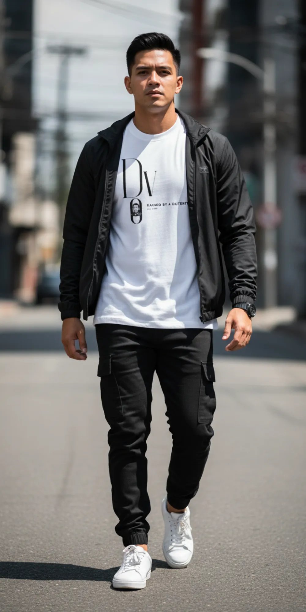 DVO Raised By A Duterte (Black Ink) — DVO Raised By A Duterte (Black Ink) — white premium guy model