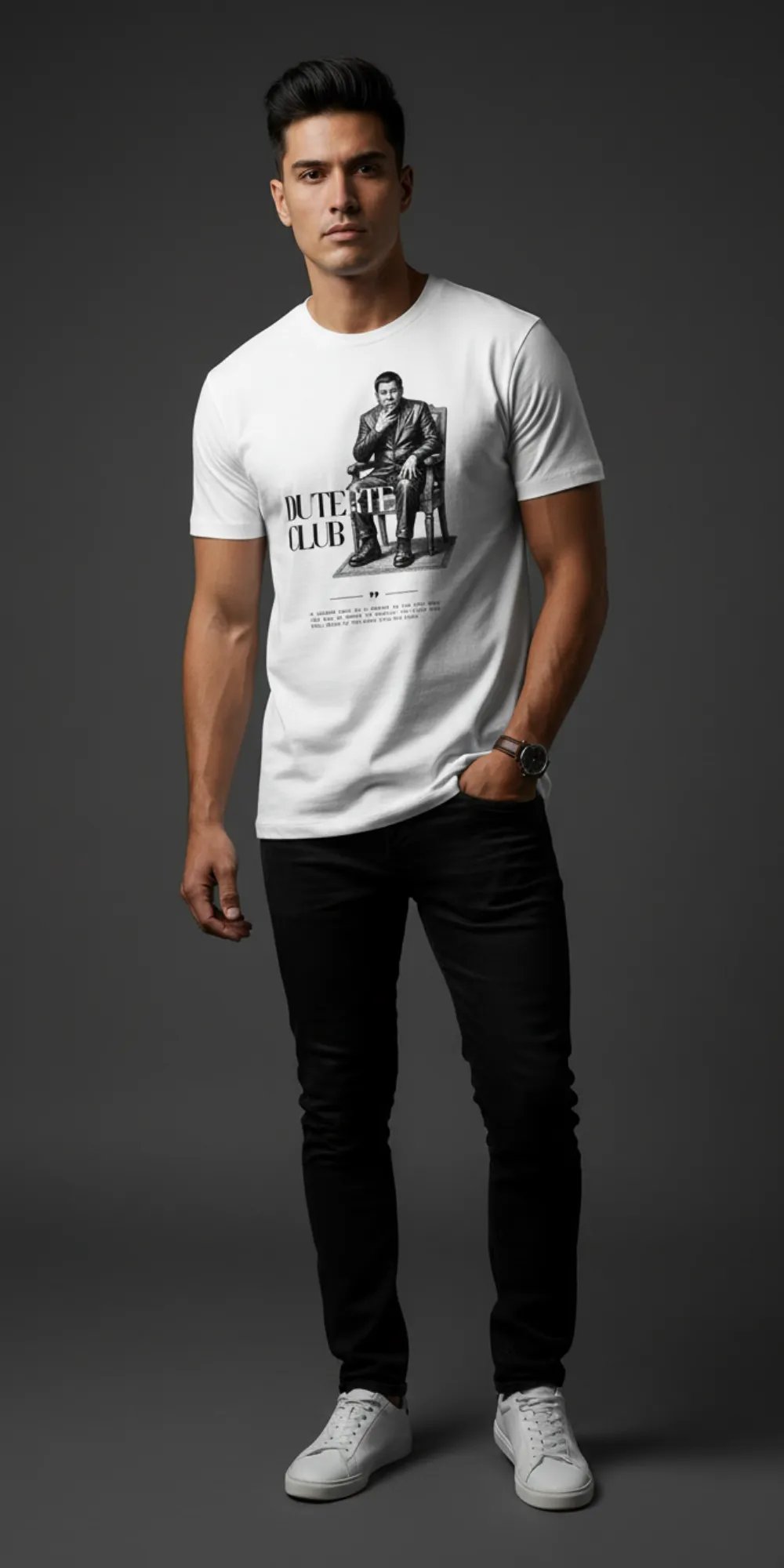 Duterte Club Chairman — Duterte Club Chairman — white premium guy model