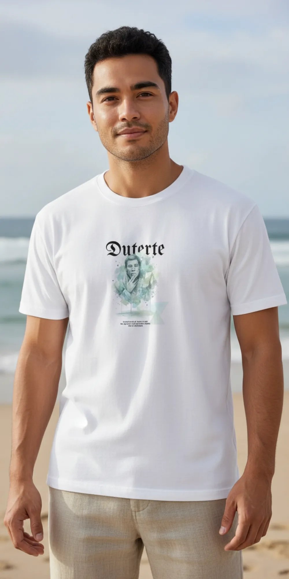 Duterte Watercolor — Duterte Watercolor — white premium guy model