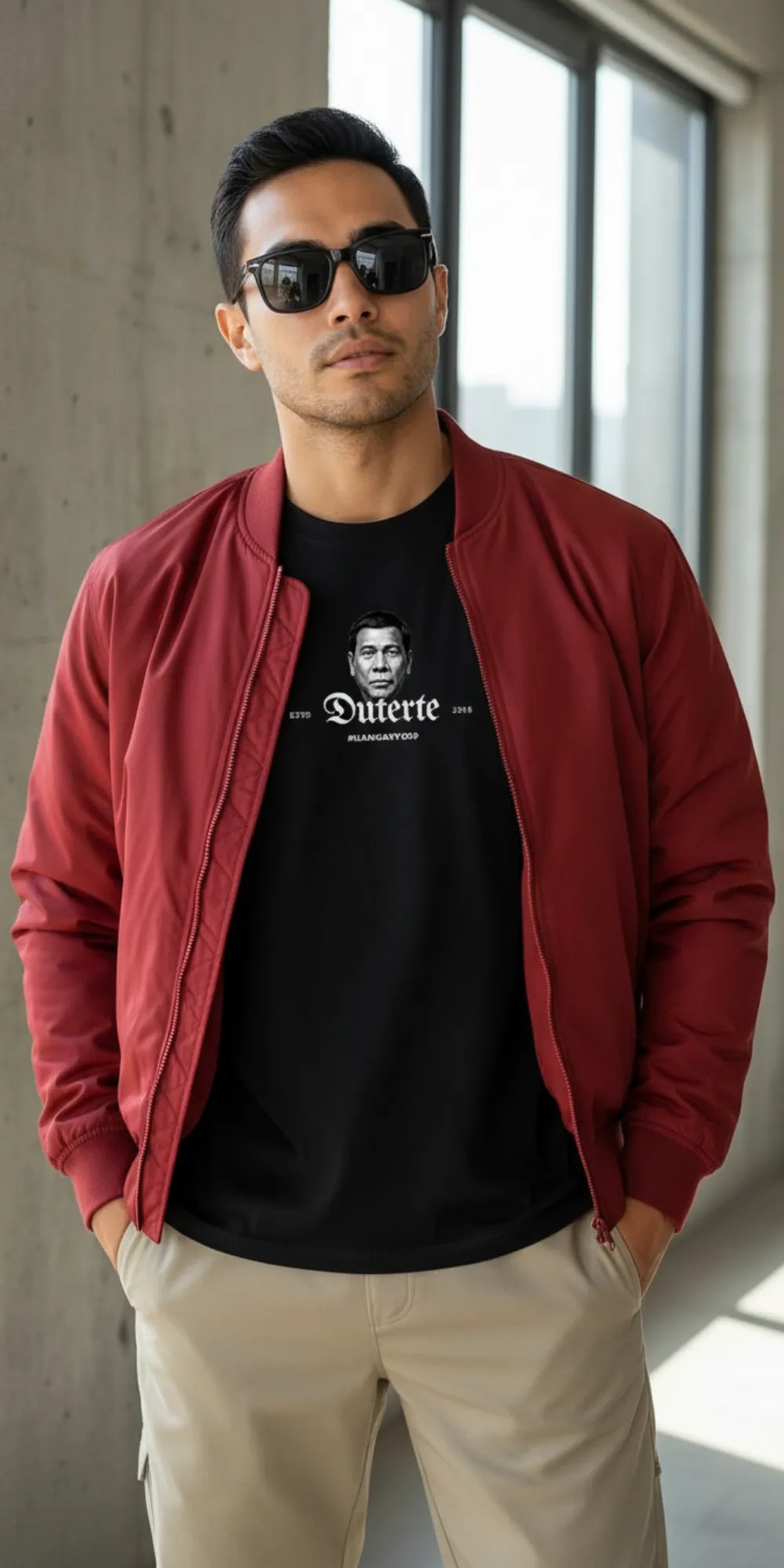 Duterte Salamat — Duterte Salamat — black premium guy model