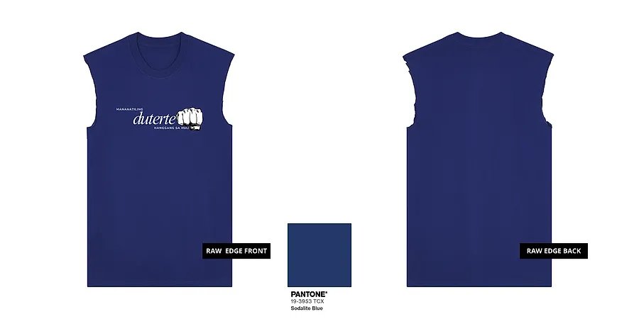 Mananatiling Duterte (White Ink) — GT26-02D_Mananatiling_Duterte_White_Ink_Blue_Muscle_Mock_Up.png